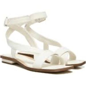 Franco Sarto Ema Leather Slingback Sandals